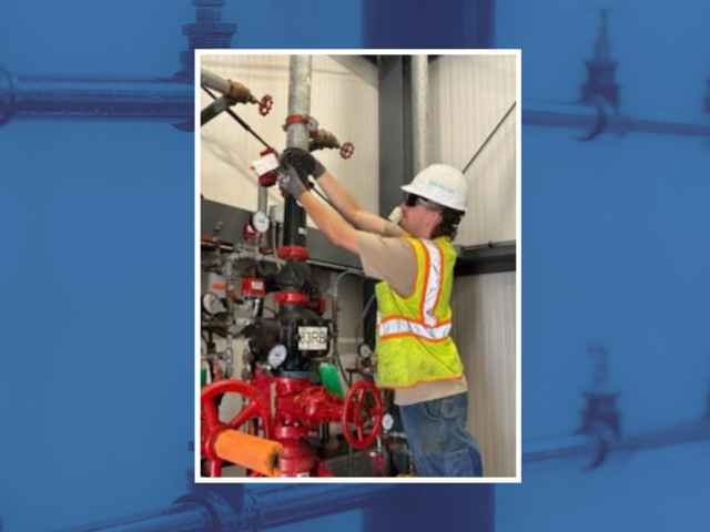 Fire sprinkler apprentice finds pathway to career success at Seminole State