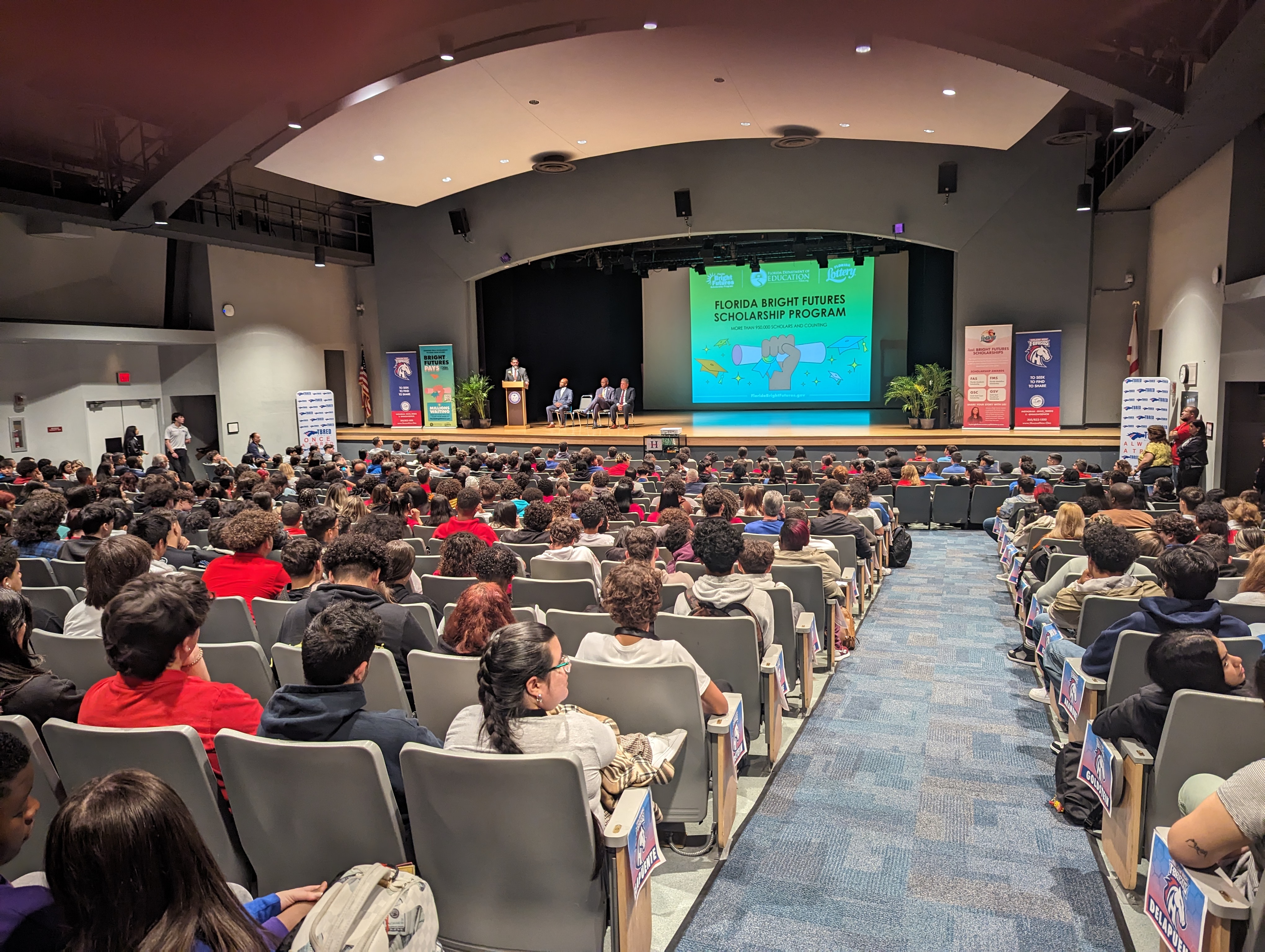 Attendees of the Bright Future's event