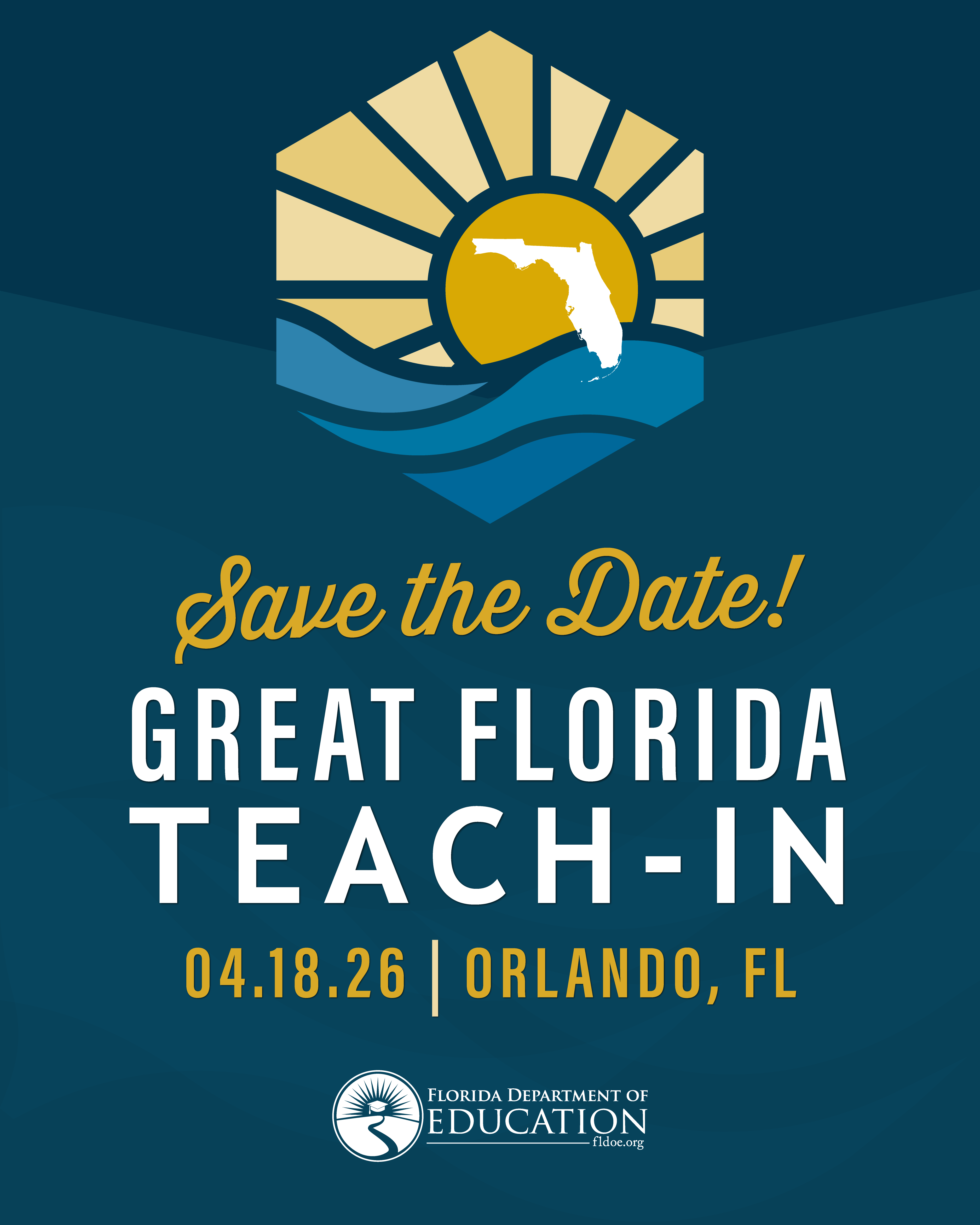 Save the Date: Great Florida Teach-In - April 18, 2026 - Orlando, FL